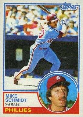 1983 Topps Mike Schmidt #300 Baseball Card