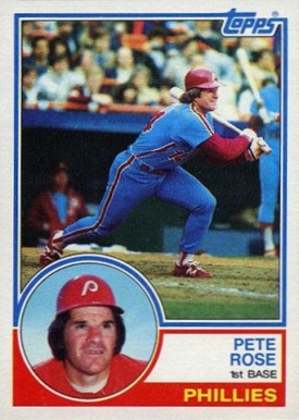 1983 Topps Pete Rose #100 Baseball Card