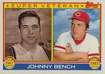 1983 Topps Johnny Bench #61 Baseball Card