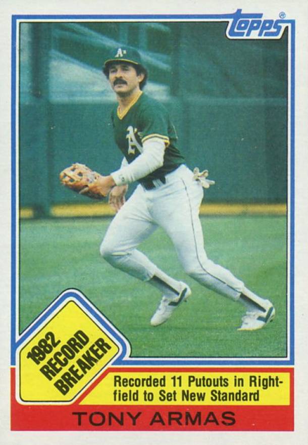 1983 Topps Tony Armas #1 Baseball Card