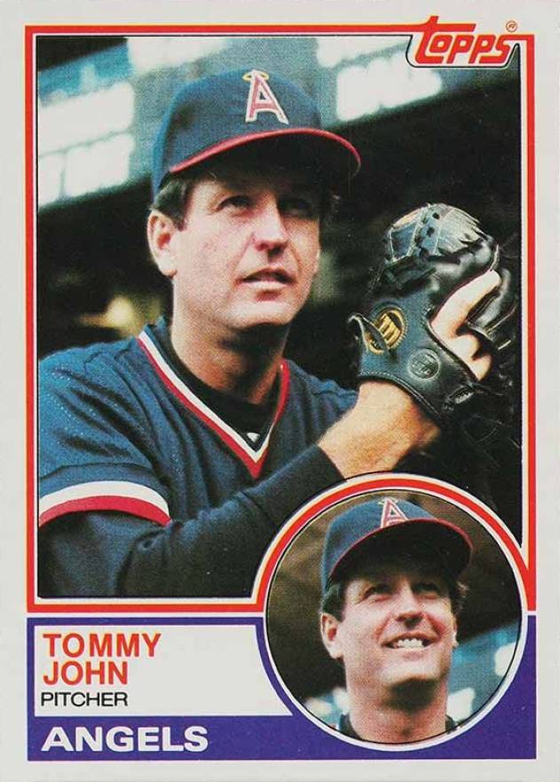 1983 Topps Tommy John #735 Baseball Card