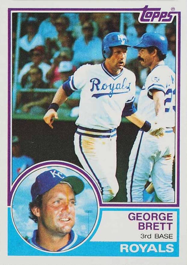 1983 Topps George Brett #600 Baseball Card