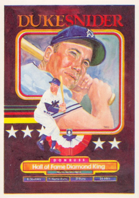 1984 Donruss Duke Snider #648 Baseball Card