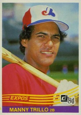 1984 Donruss Manny Trillo #575 Baseball Card
