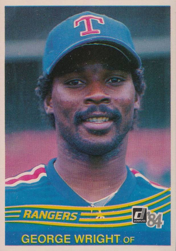 1984 Donruss George Wright #525 Baseball Card