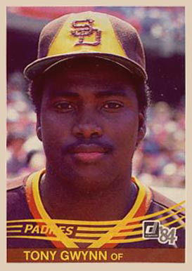 1984 Donruss Tony Gwynn #324 Baseball Card