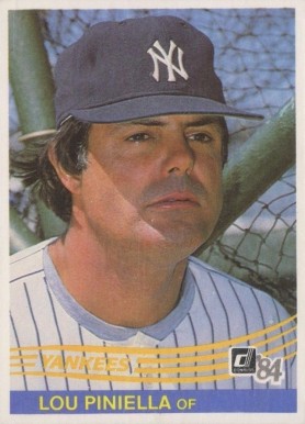 1984 Donruss Lou Piniella #274 Baseball Card