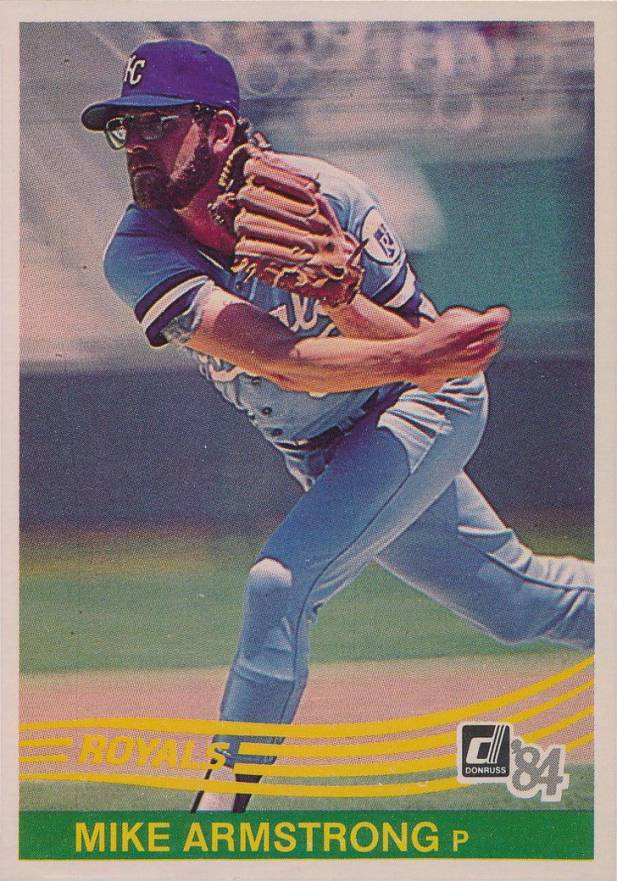 1984 Donruss Mike Armstrong #217 Baseball Card