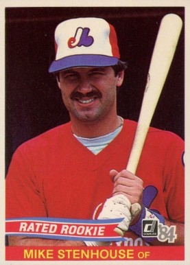 1984 Donruss Mike Stenhouse #29 Baseball Card