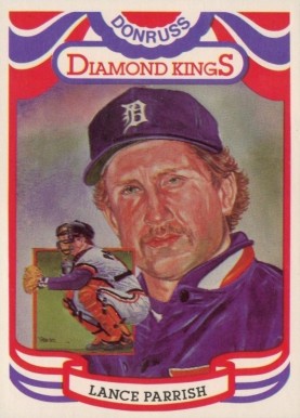 1984 Donruss Lance Parrish #15 Baseball Card