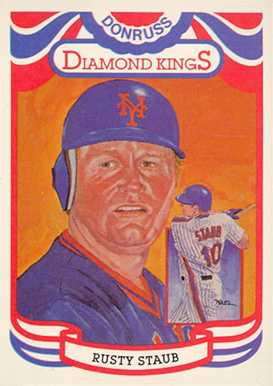 1984 Donruss Rusty Staub #6 Baseball Card