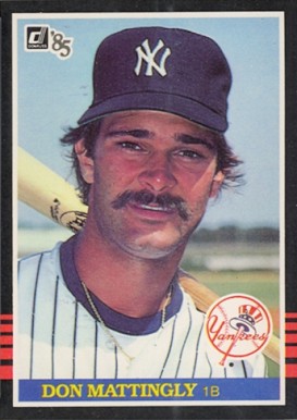1985 Donruss Don Mattingly #295 Baseball Card