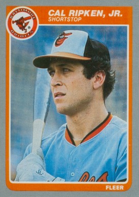 1985 Fleer Cal Ripken Jr. #187 Baseball Card