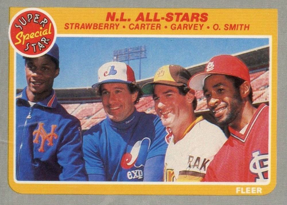1985 Fleer N.L. All-Stars #631 Baseball Card