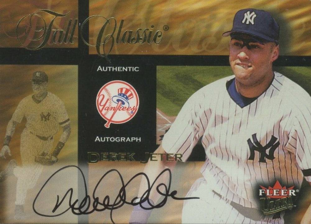 2002 Ultra Fall Classics Derek Jeter # Baseball Card