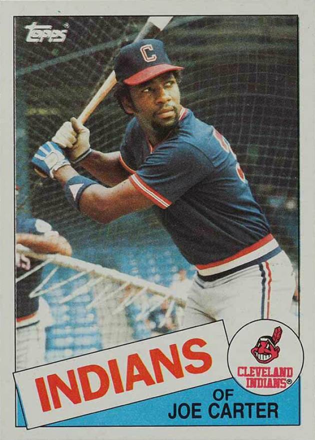 1985 Topps Joe Carter #694 Baseball Card