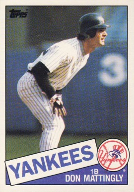 1985 Topps Don Mattingly #665 Baseball Card