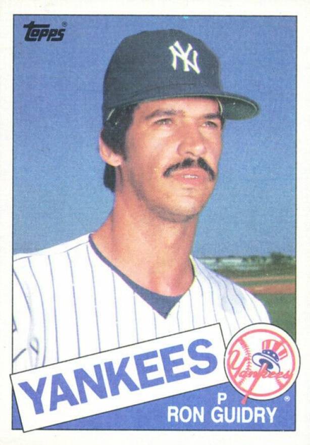 1985 Topps Ron Guidry #790 Baseball Card