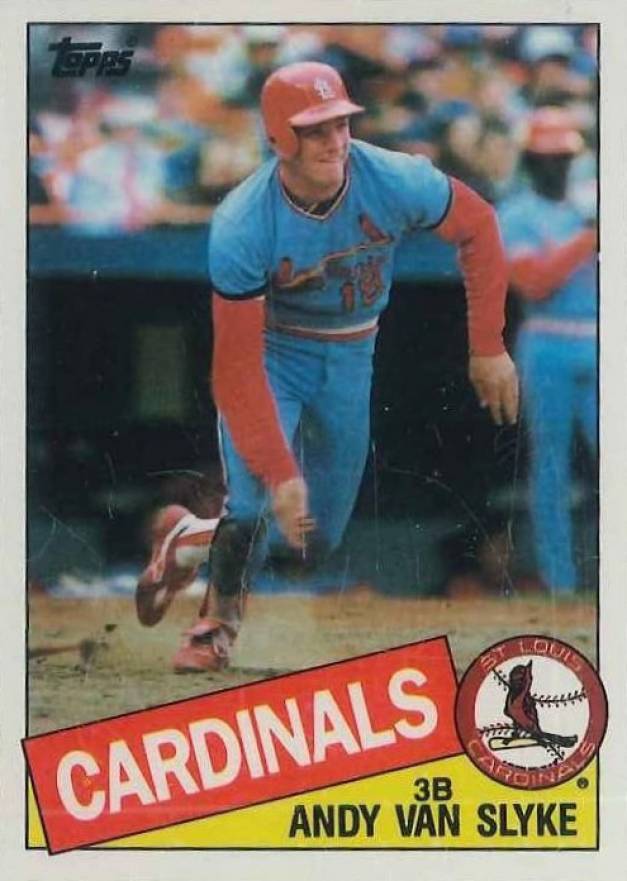 1985 Topps Andy Van Slyke #551 Baseball Card