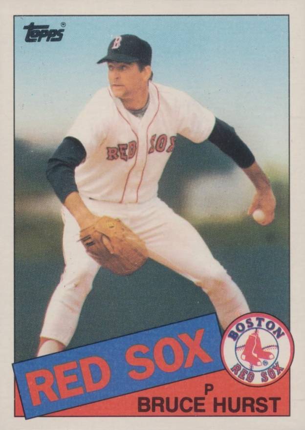 1985 Topps Bruce Hurst #451 Baseball Card