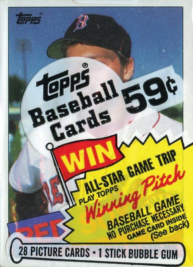 1985 Topps Cello Pack #CP Baseball Card