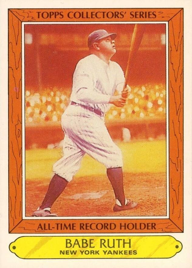 1985 Woolworth Babe Ruth #31 Baseball Card