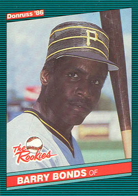 1986 Donruss Rookies Barry Bonds #11 Baseball Card