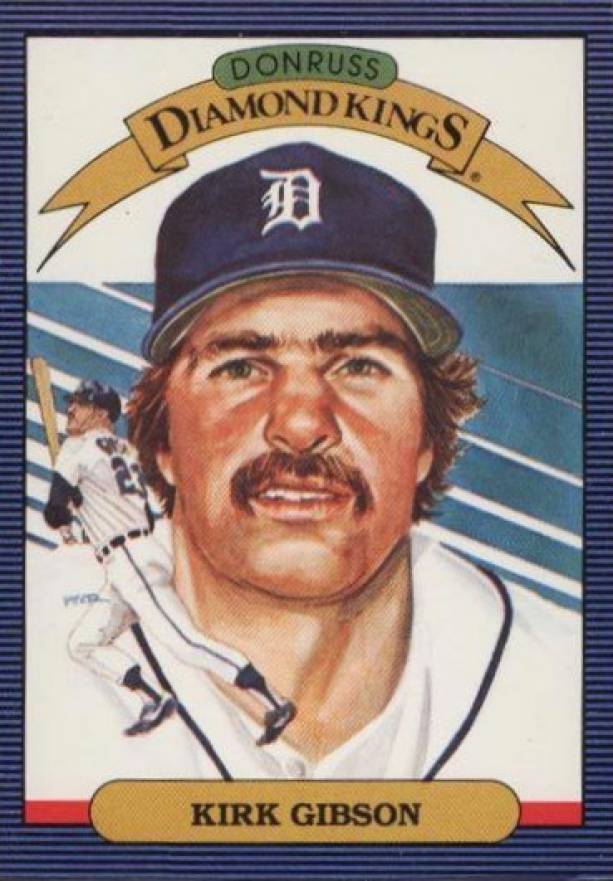1986 Donruss Kirk Gibson #1 Baseball Card