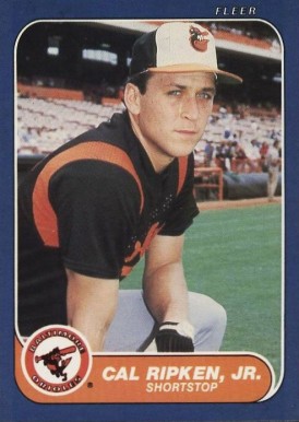1986 Fleer Cal Ripken Jr. #284 Baseball Card