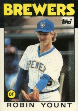 1986 Topps Tiffany Robin Yount #780 Baseball Card