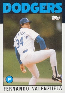 1986 Topps Fernando Valenzuela #630 Baseball Card
