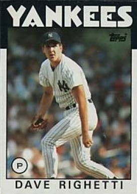 1986 Topps Dave Righetti #560 Baseball Card