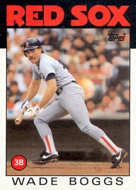 1986 Topps Wade Boggs #510 Baseball Card