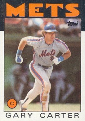 1986 Topps Gary Carter #170 Baseball Card
