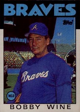 1986 Topps Bobby Wine #57-wine Baseball Card