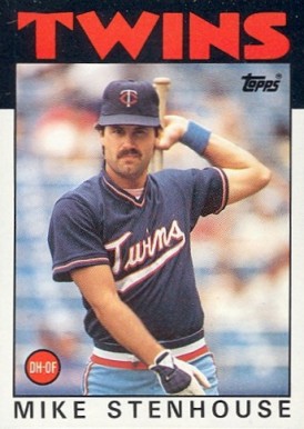 1986 Topps Mike Stenhouse #17 Baseball Card