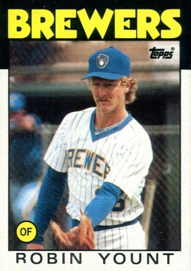 1986 Topps Robin Yount #780 Baseball Card