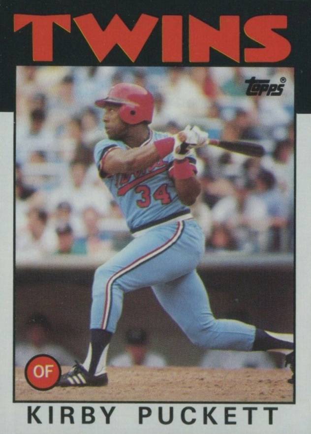 1986 Topps Kirby Puckett #329 Baseball Card