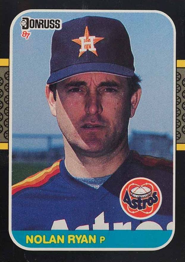 1987 Donruss Nolan Ryan #138 Baseball Card