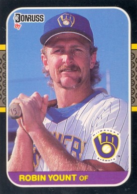 1987 Donruss Robin Yount #126 Baseball Card