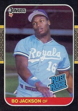 1987 Donruss Bo Jackson #35 Baseball Card