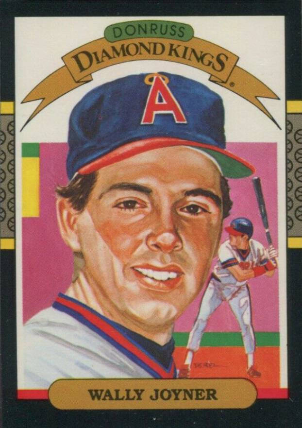 1987 Donruss Wally Joyner #1 Baseball Card