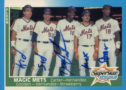 1987 Fleer Magic Mets #629 Baseball Card