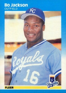 1987 Fleer Bo Jackson #369 Baseball Card