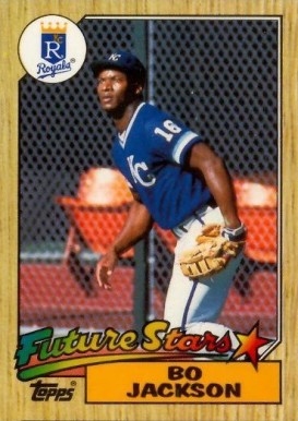 1987 Topps Tiffany Bo Jackson #170 Baseball Card