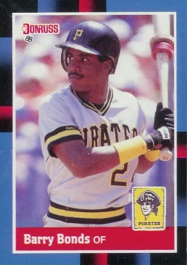 1988 Donruss Barry Bonds #326 Baseball Card