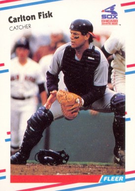 1988 Fleer Carlton Fisk #397 Baseball Card