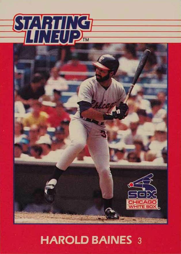 1988 Kenner Starting Lineup Harold Baines # Baseball Card