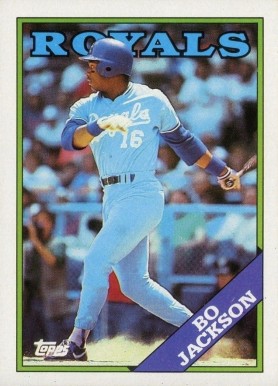 1988 Topps Bo Jackson #750 Baseball Card