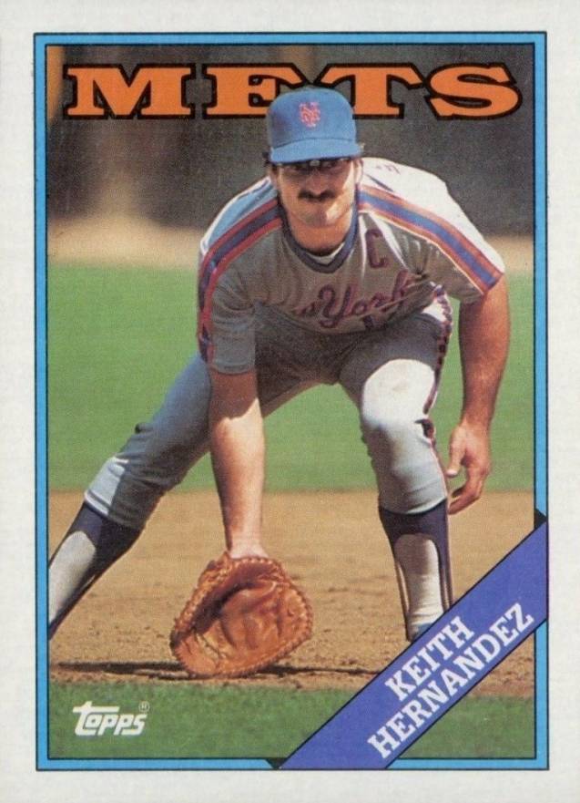 1988 Topps Keith Hernandez #610 Baseball Card